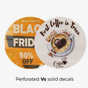 Window Perf Decal Circle